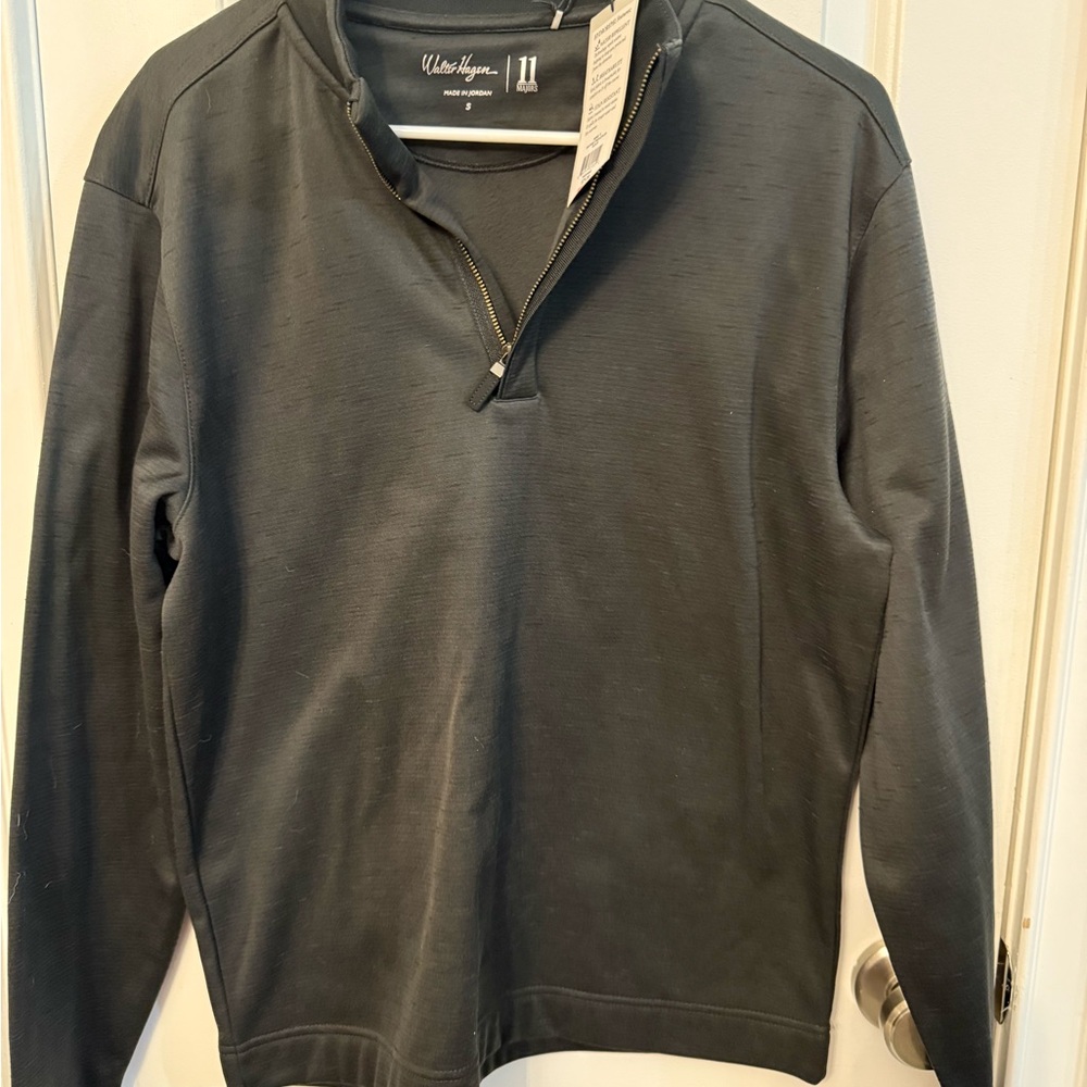 NWT Walter Hagen Quarter Zip-Up Golf Pullover
